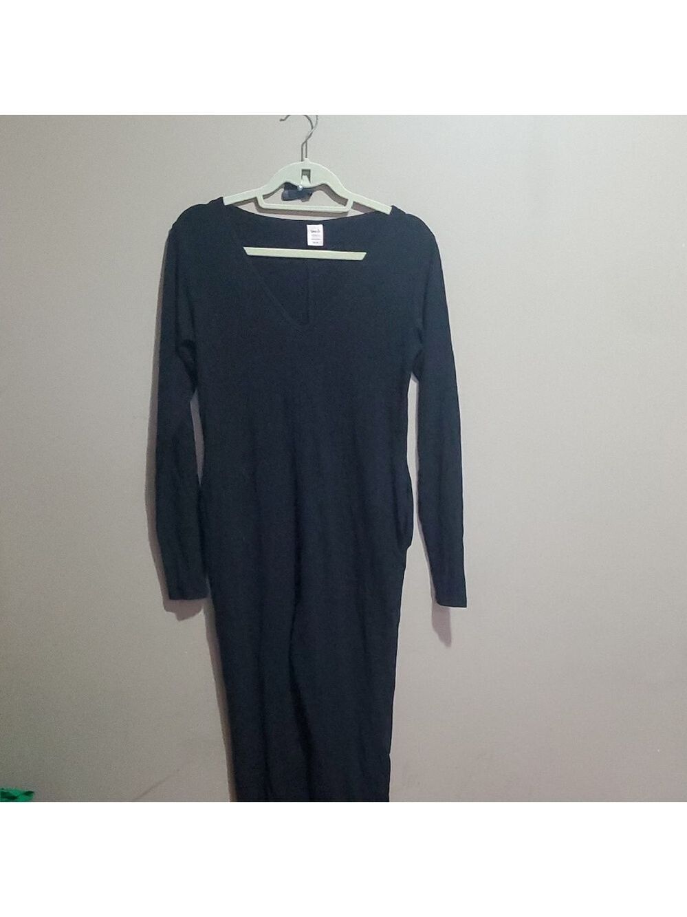 Smash & Tess Elegant Black Long Sleeve  Jumpsuit Size xs